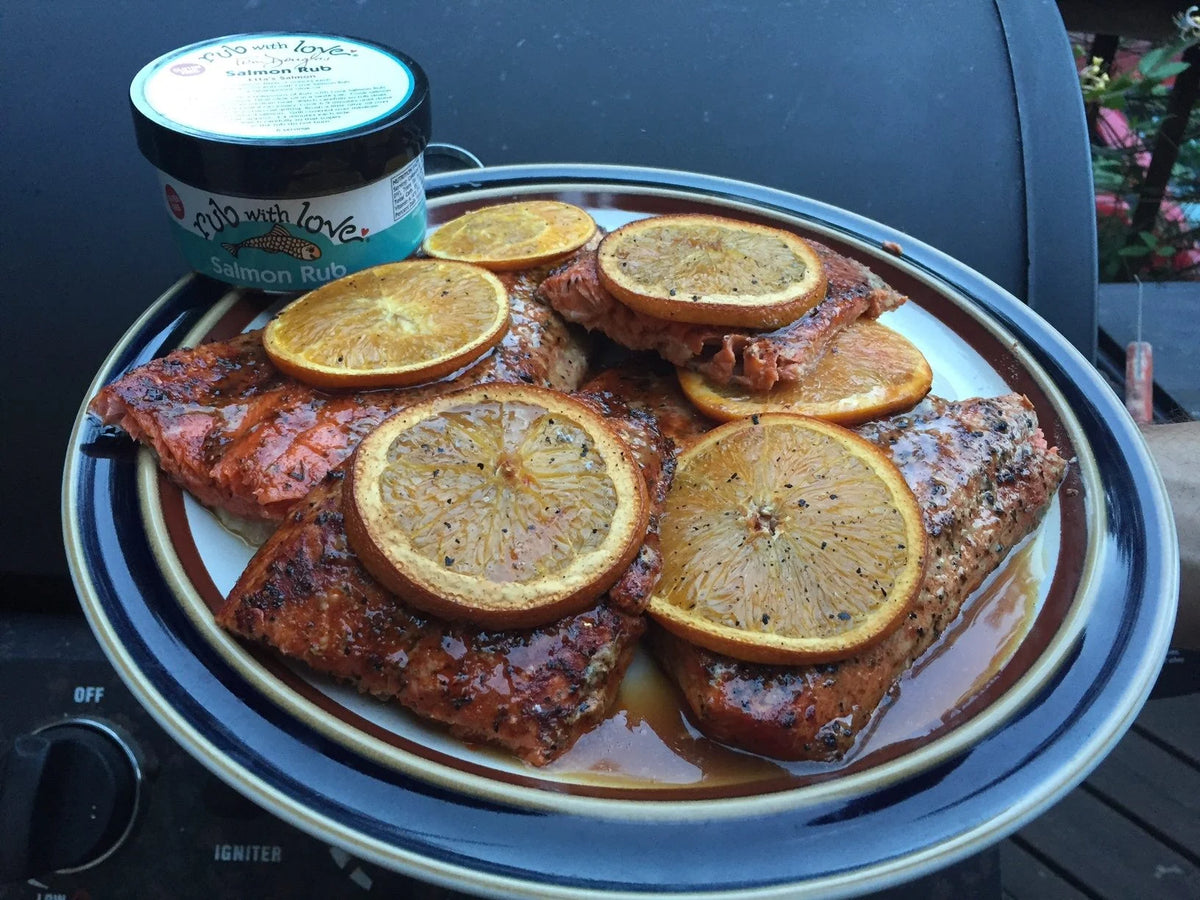 Salmon Rub and Seasoning Mix, 16 oz. E96879
