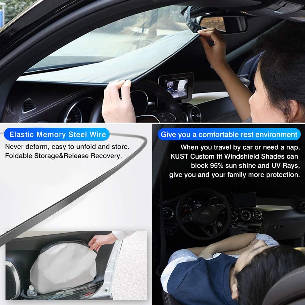 Custom Fit Windshield Sun Shade for Nissan Rogue Q6721