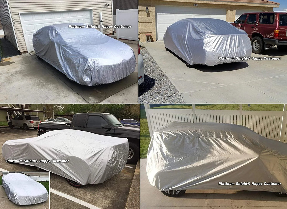 Weatherproof Car Cover with Fleece Lining O677657