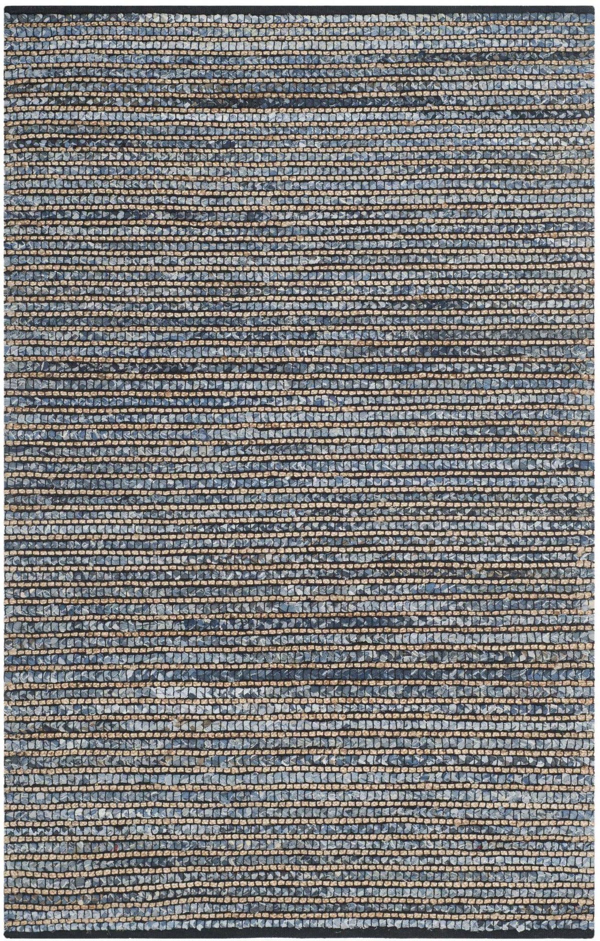 Blue Area Rug 2-ft 3-in x 4-ft T10803