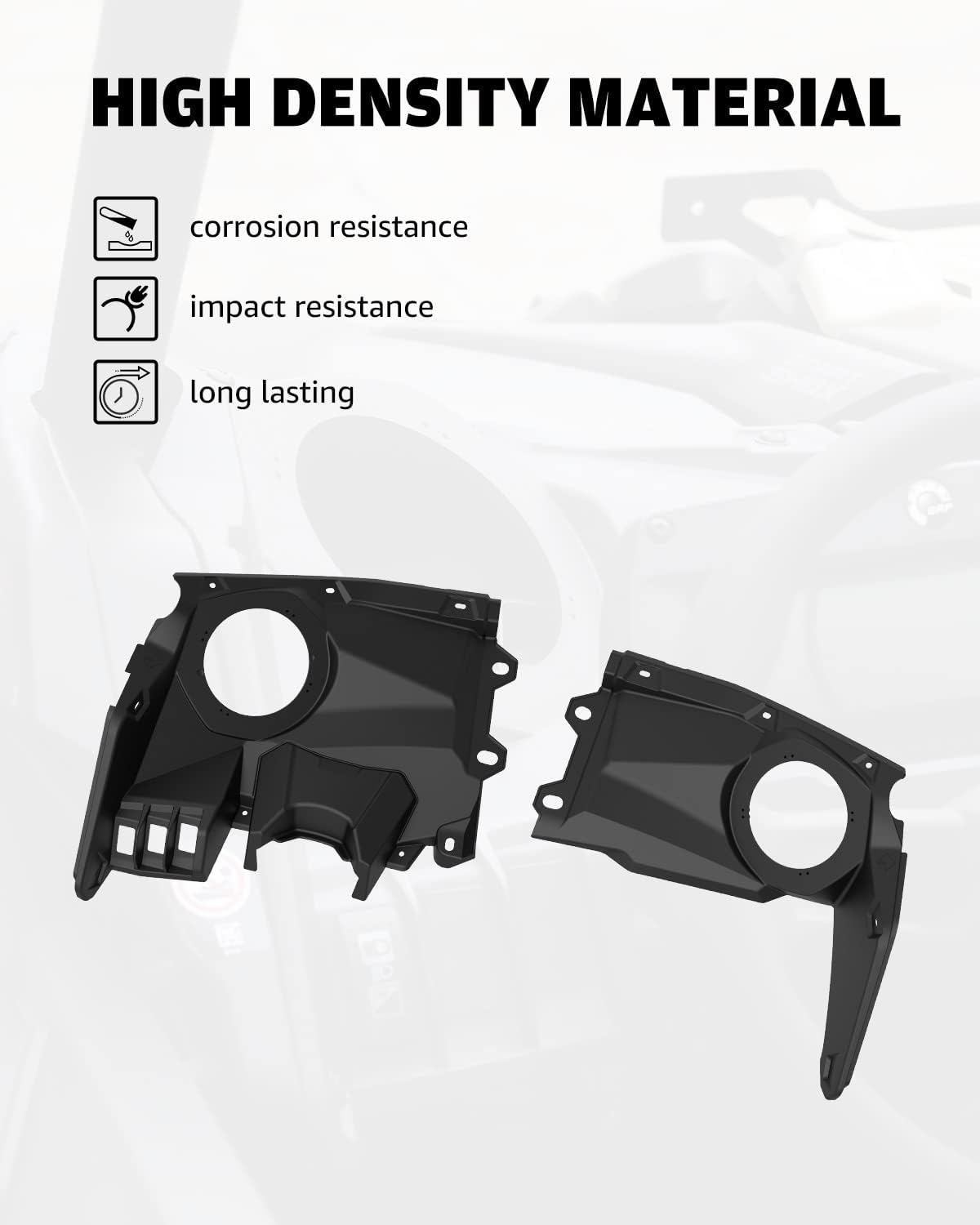 6.5 inch Speaker Enclosure Panels for Can Am Maverick X3 / X3 Max S681