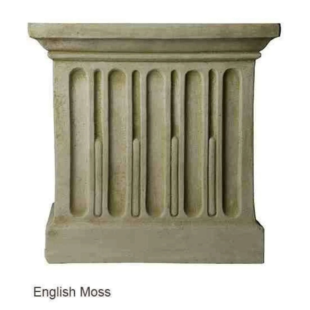 Aged Limestone Fluted Urn M6421