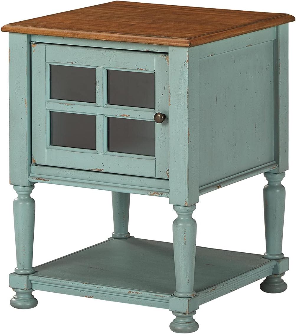 Farmhouse Accent Cabinet End Table D344496