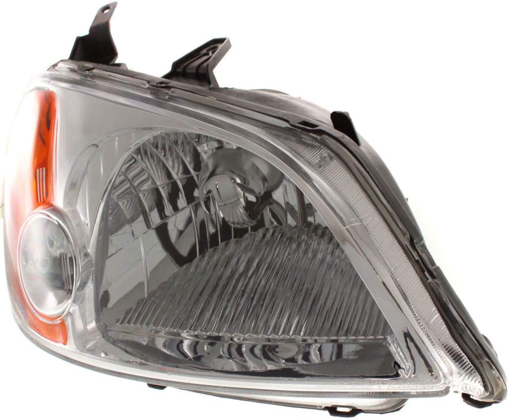 Honda Civic Headlight 2003 Pair with Bulbs F345994