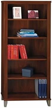 65 H 5 Shelf Wood Bookcase U95460