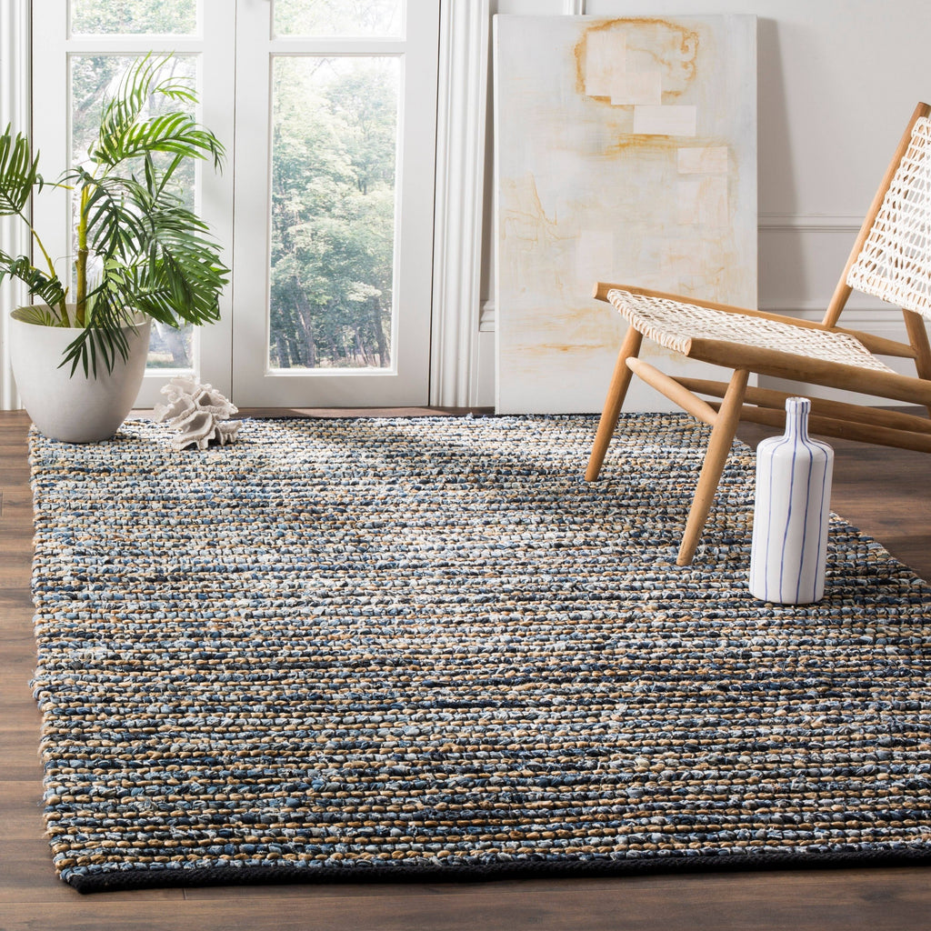 Blue Area Rug 2-ft 3-in x 4-ft T10803