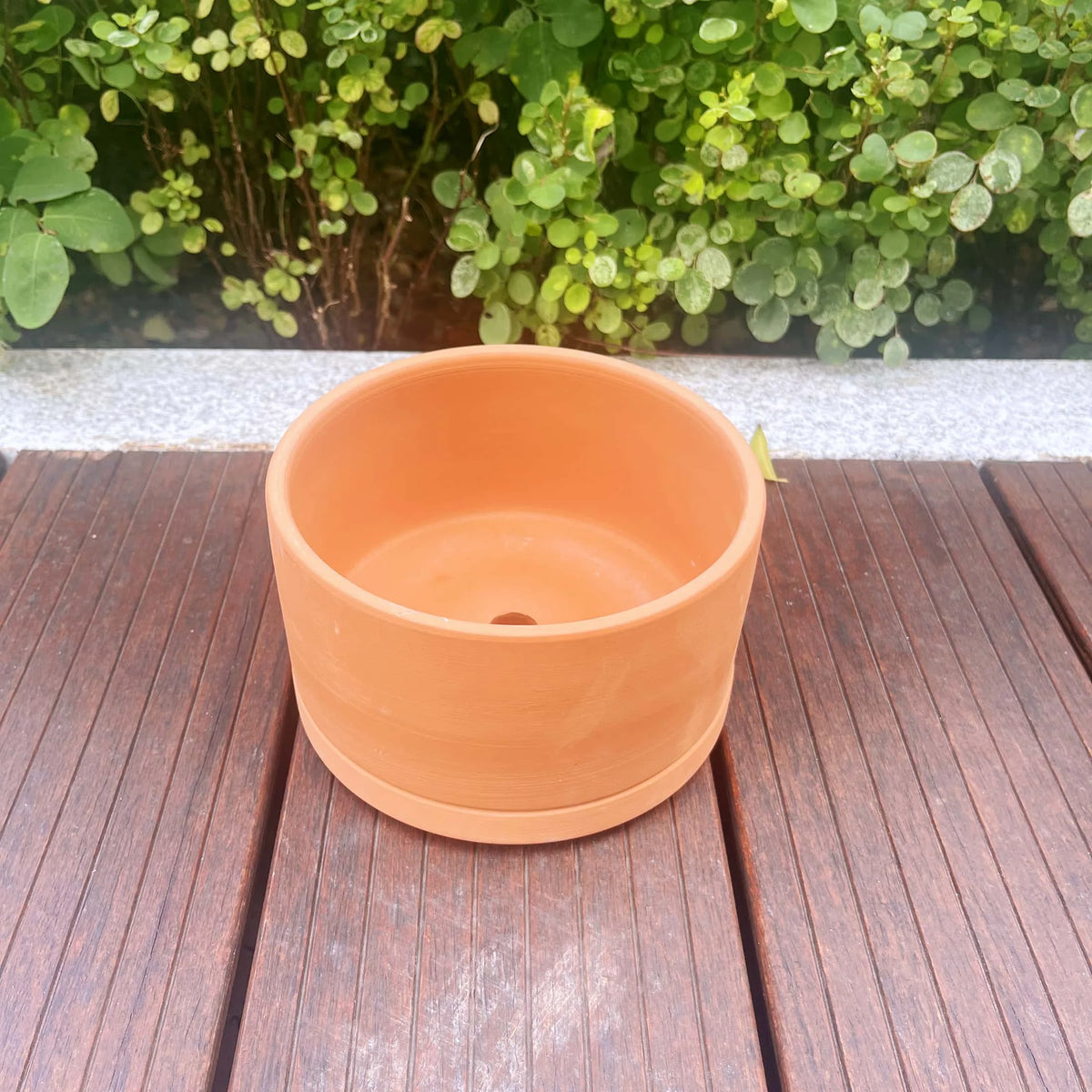Terracotta Flower Pots, 3 Count with Drainage Holes E765726