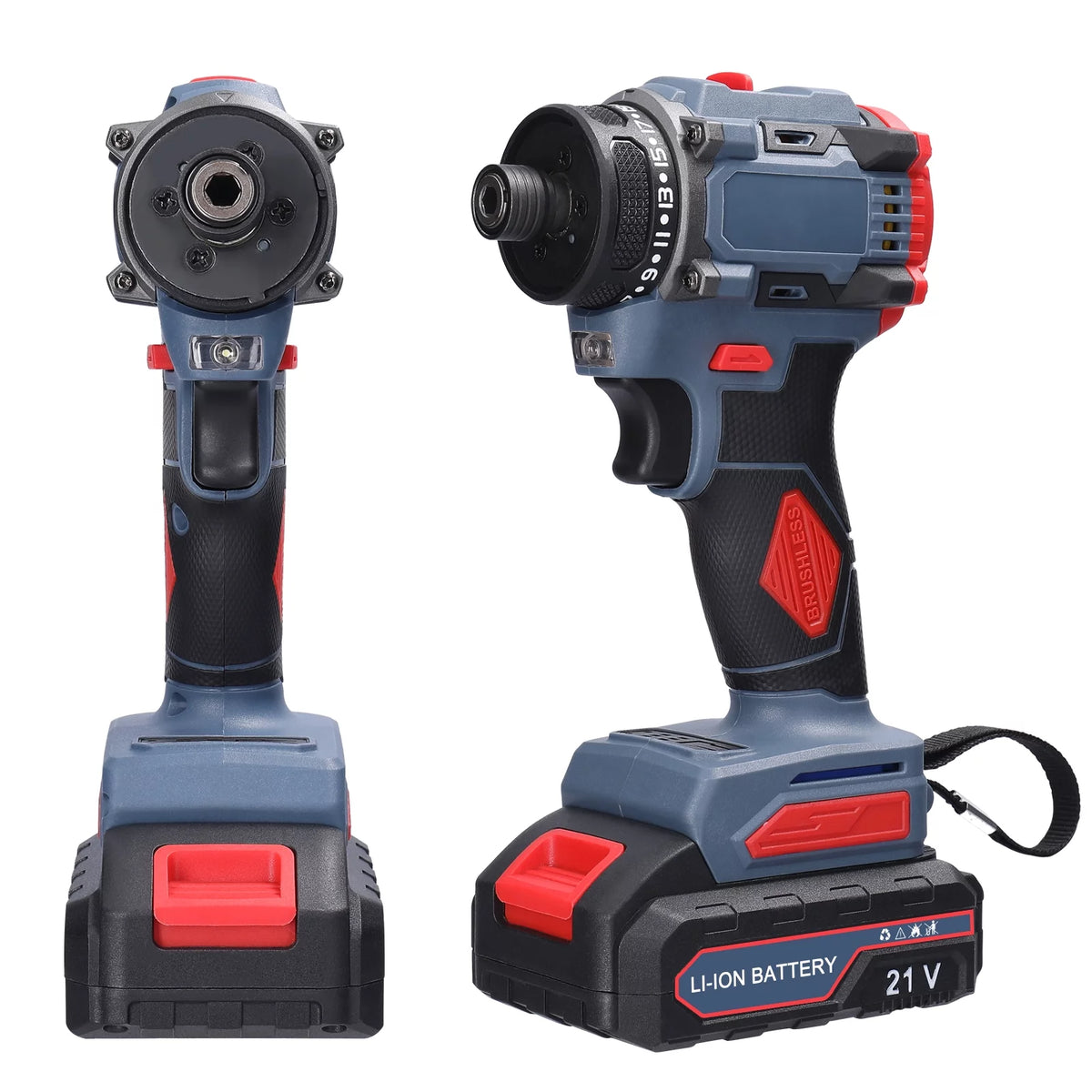 21V Brushless Motor Electric Screwdriver 55Nm Torque T463