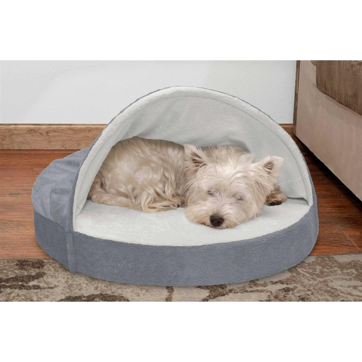 Faux Sheepskin Orthopedic Pet Dog Bed P715864