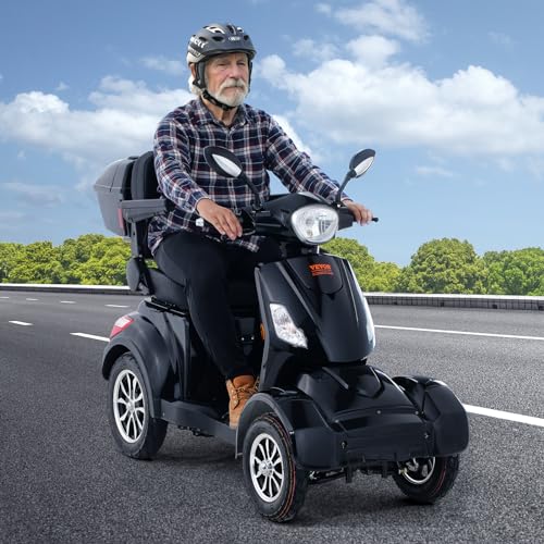 800W All Terrain Electric Mobility Scooter with 500lbs Capacity W1405