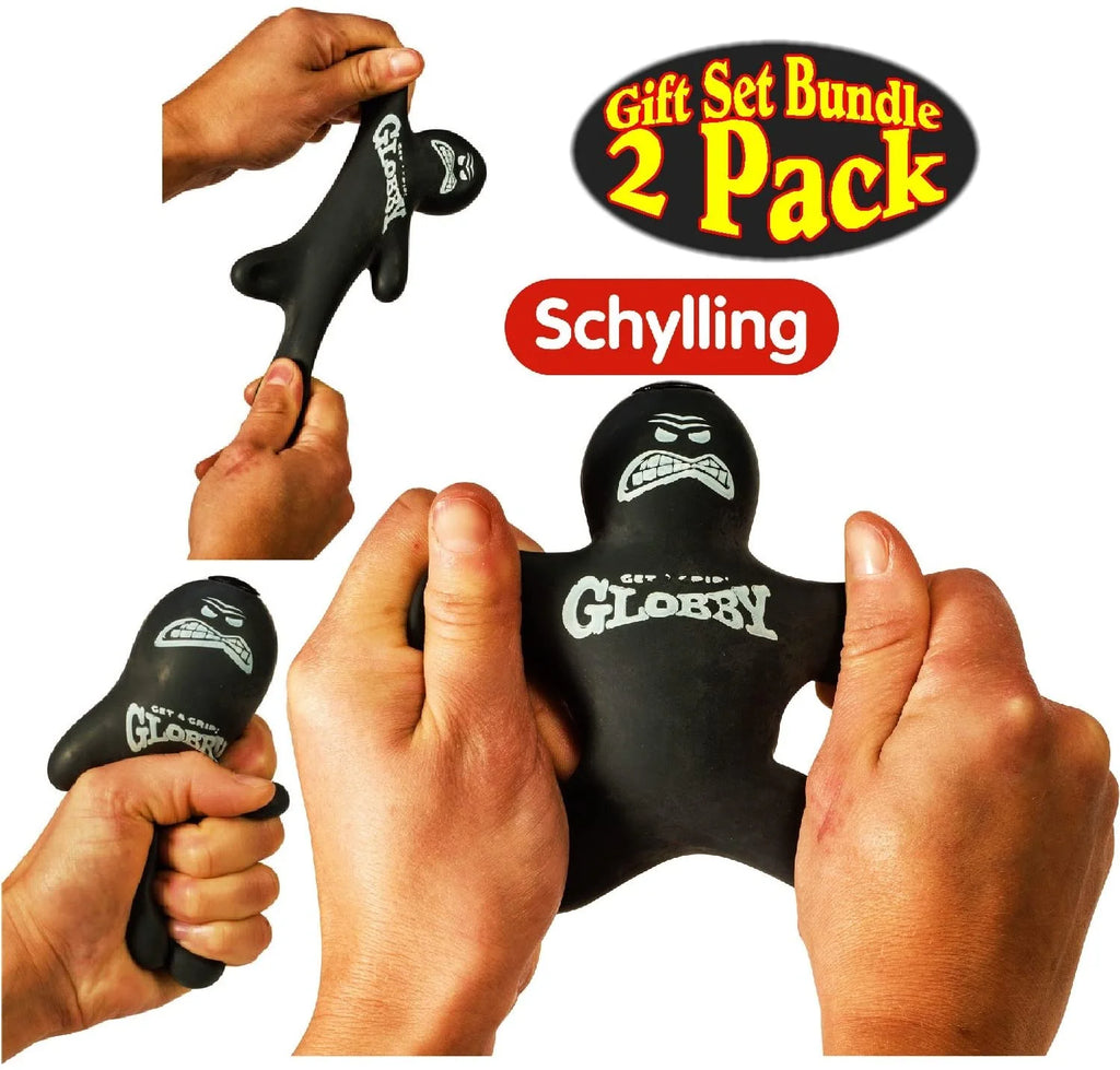 2 Pack Stress Relief Stretch Toy Gift Set with Storage Bag S3931