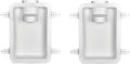 White 4" Recessed Dryer Vent Box (Pack of 2) M29694