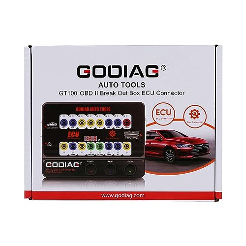 OBDII Breakout Box, OBD and CAN Protocol Detector W40326