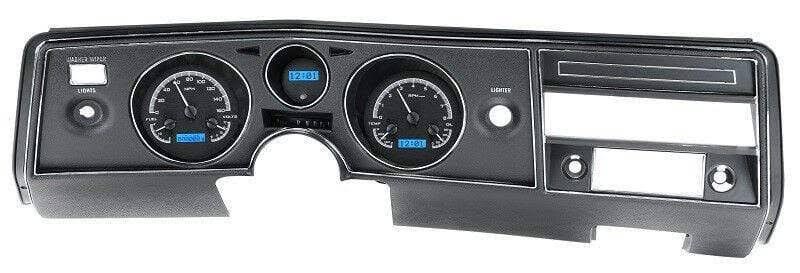 69 Chevy El Camino Chevelle Analog Gauges System M8239