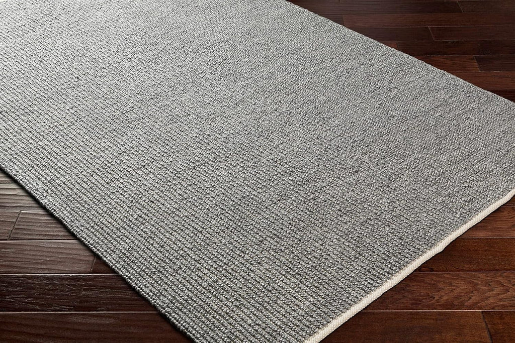 Gray Black 5' X 7'6" Area Rug B565