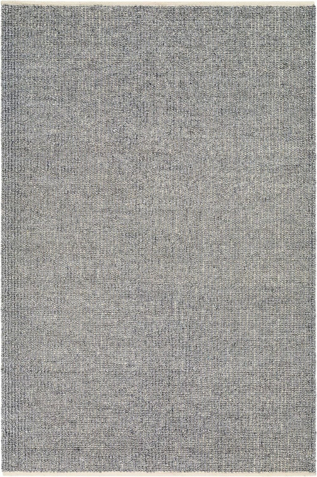 Gray Black 5' X 7'6" Area Rug B565