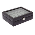 Black 10 Piece Watch Box T5914