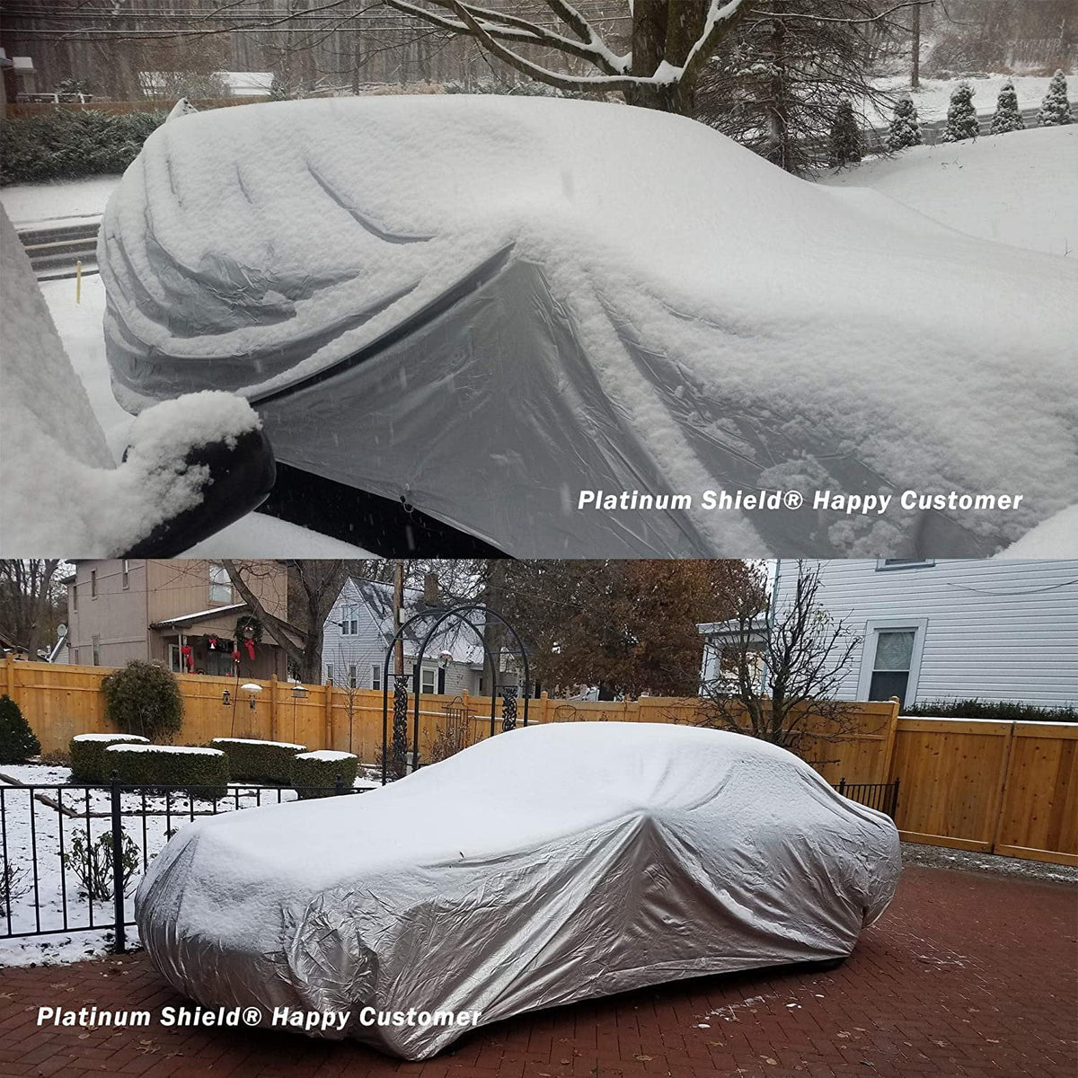 Weatherproof Car Cover with Fleece Lining O677657