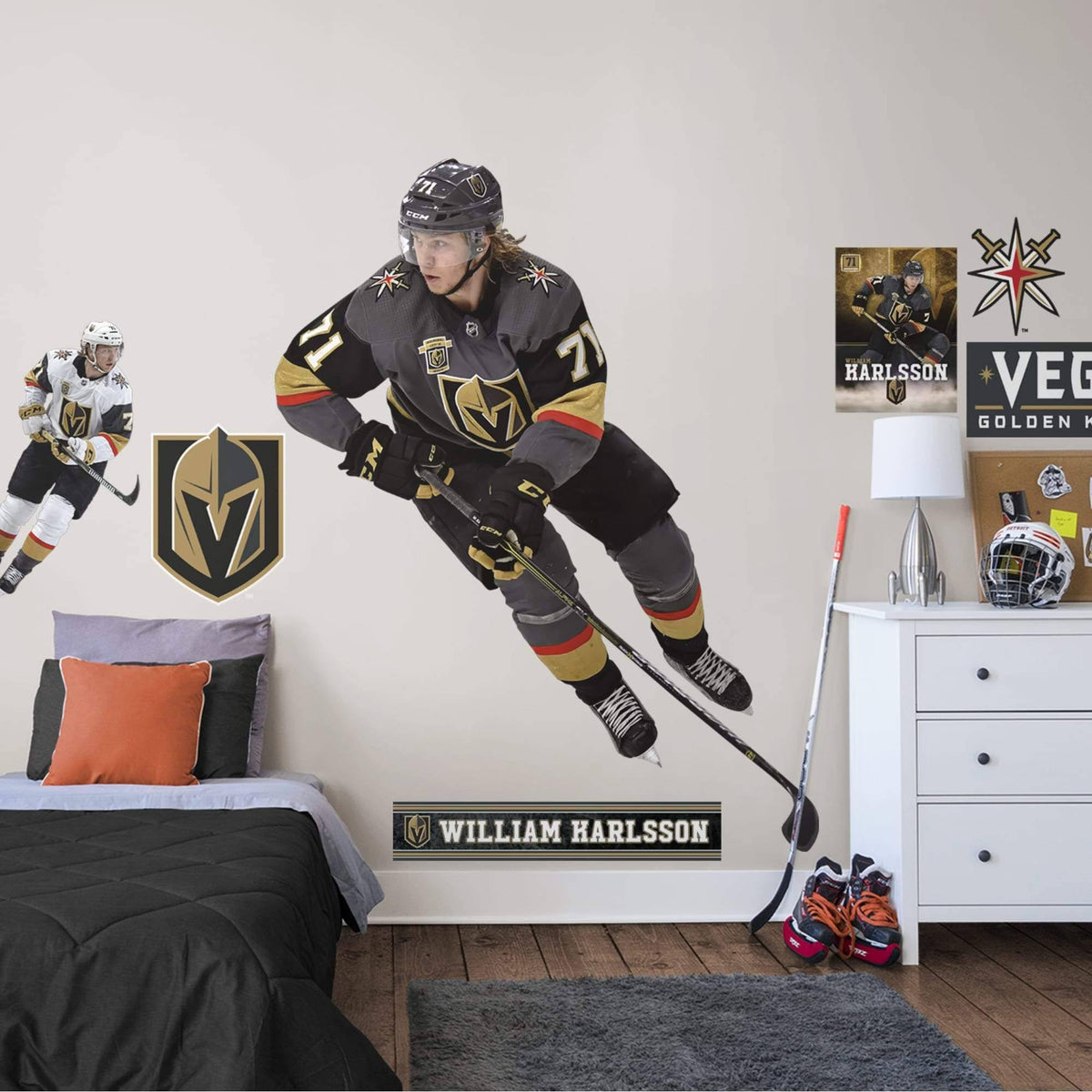 Giant Athlete Wall Decal F4874