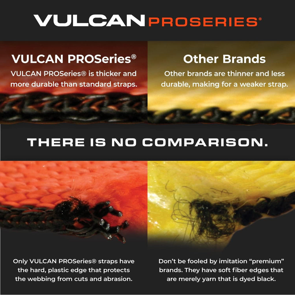 Yellow 96 Inch 2 Pack Car Tie Down with Universal Frame Hook Cluster for E Track Q2878