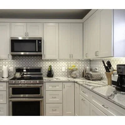 White Shaker Style Kitchen Wall Cabinet 1-Door L7931