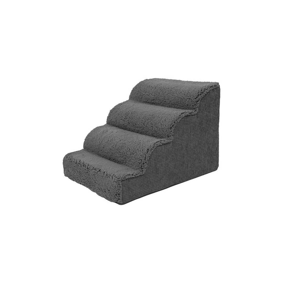 High Density Foam Scalloped Sherpa Top 4 Steps P8989