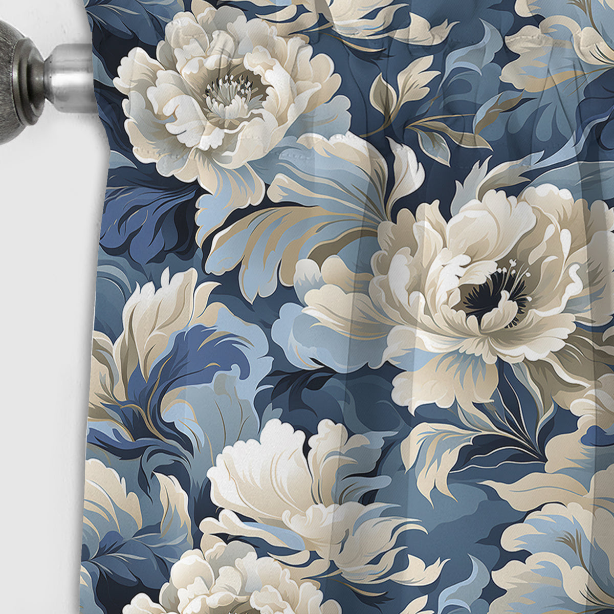 Floral Blackout Curtain Panels B664