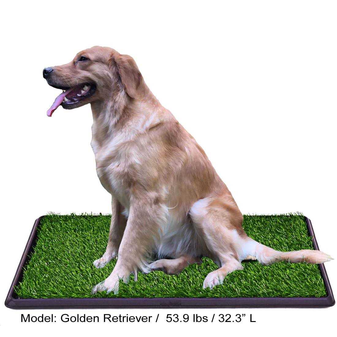Fake Grass Dog Potty Pad with Tray B6103