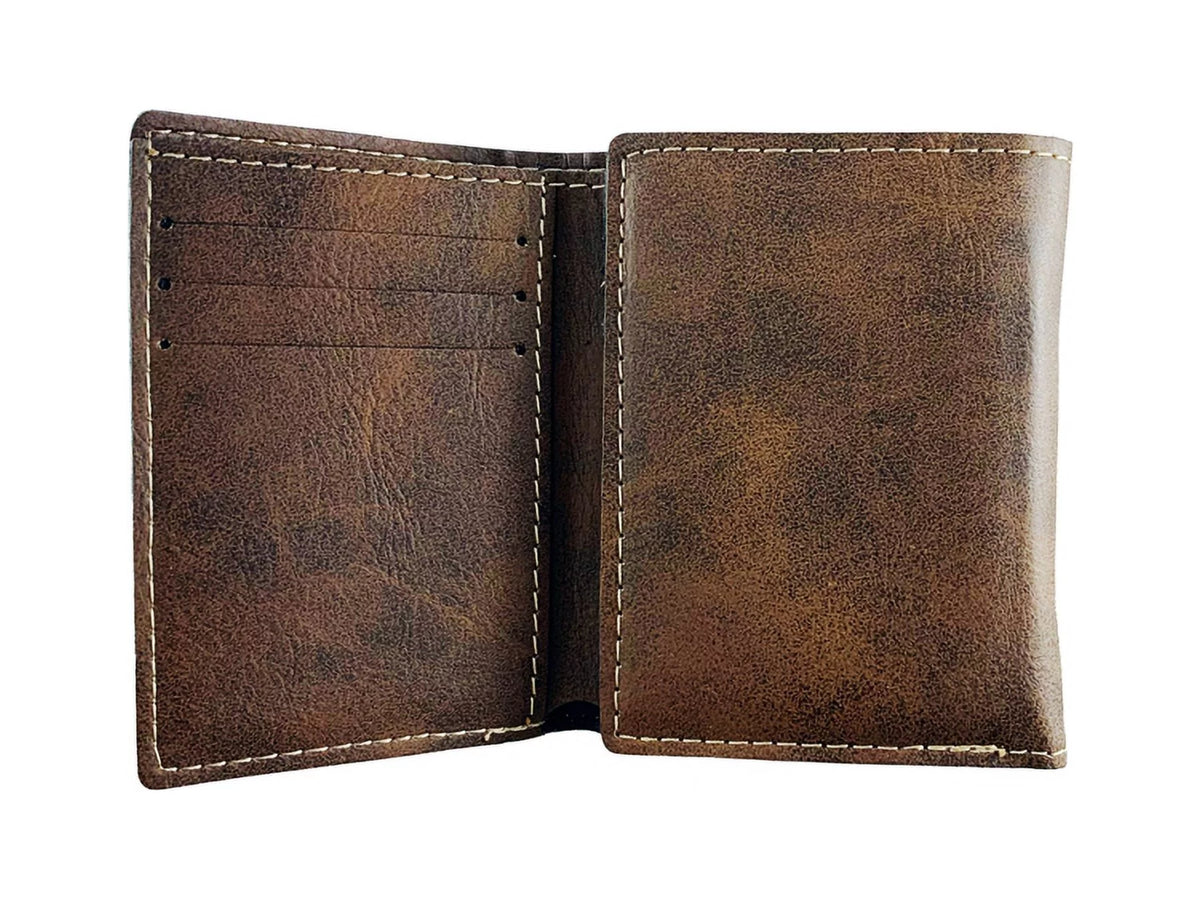 Rustic Leather Wallet I661073