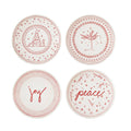 Holiday Accent Plate 6" Set of 4 E607953