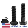 3/4 inch-10 x 9 inch Coarse Thread Grade 8 Hex Cap Screw, USA Alloy Steel Black Oxide, Pk 15 W6637