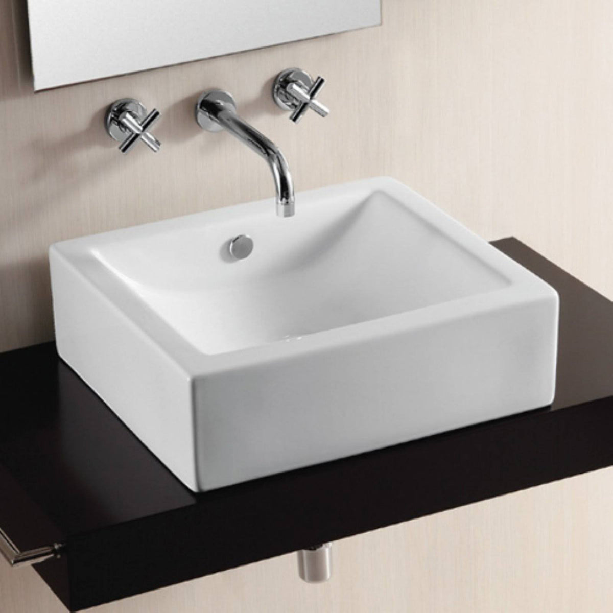 White Bathroom Sink T391826