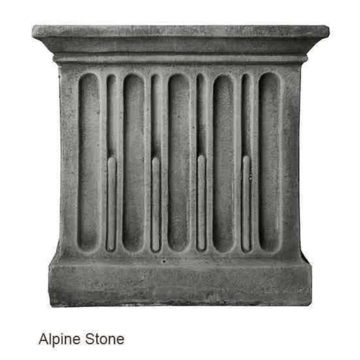 Aged Limestone Fluted Urn M6421
