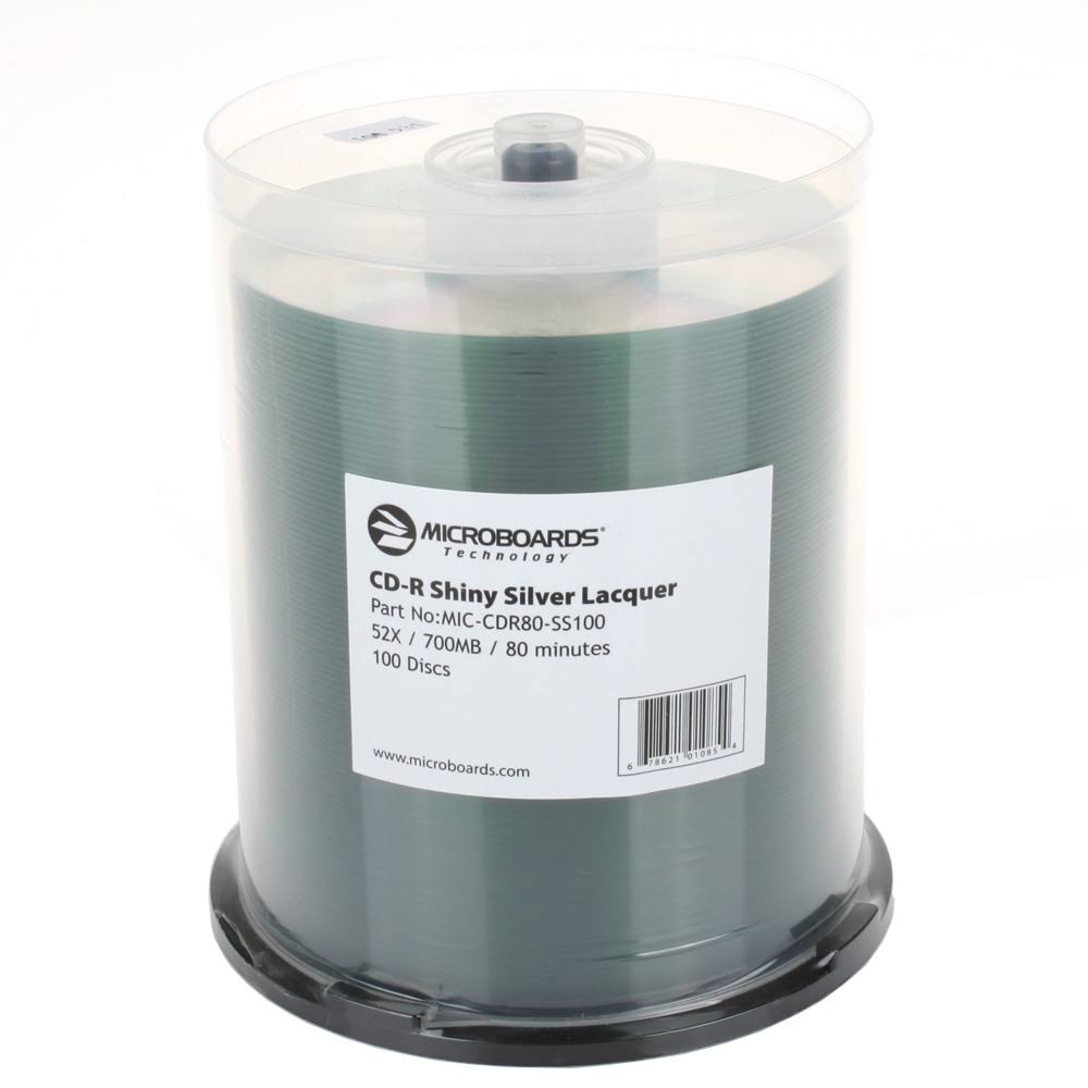 CD-R 52x 700 MB 80 Minutes 100 count A58503