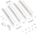 White Finish 4 Panels 12 Inch LED Dimmable Under Cabinet Lighting Kit K387