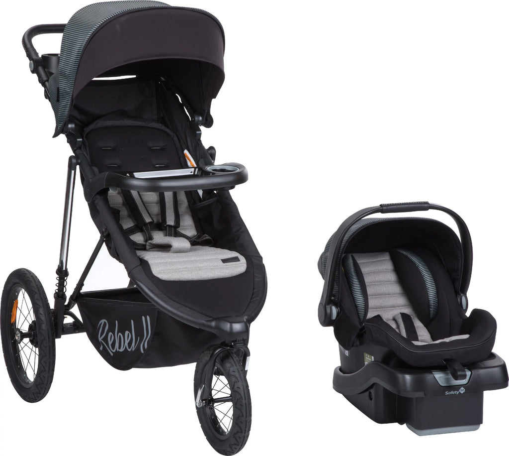 All in One Travel System Stroller with Rear-Facing Infant Car Seat L935