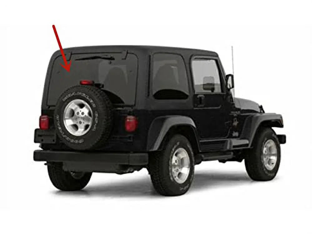 Heated Rear Back Window Back Glass for Jeep Wrangler D160580
