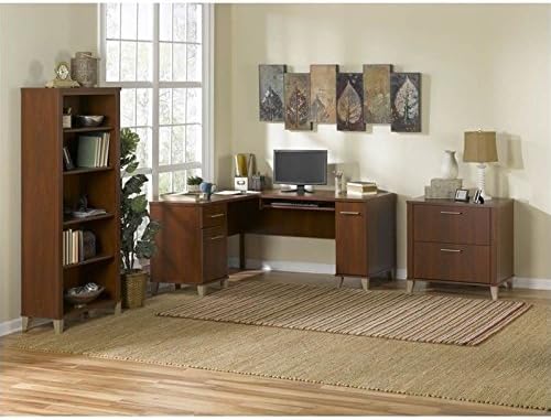 65 H 5 Shelf Wood Bookcase U95460