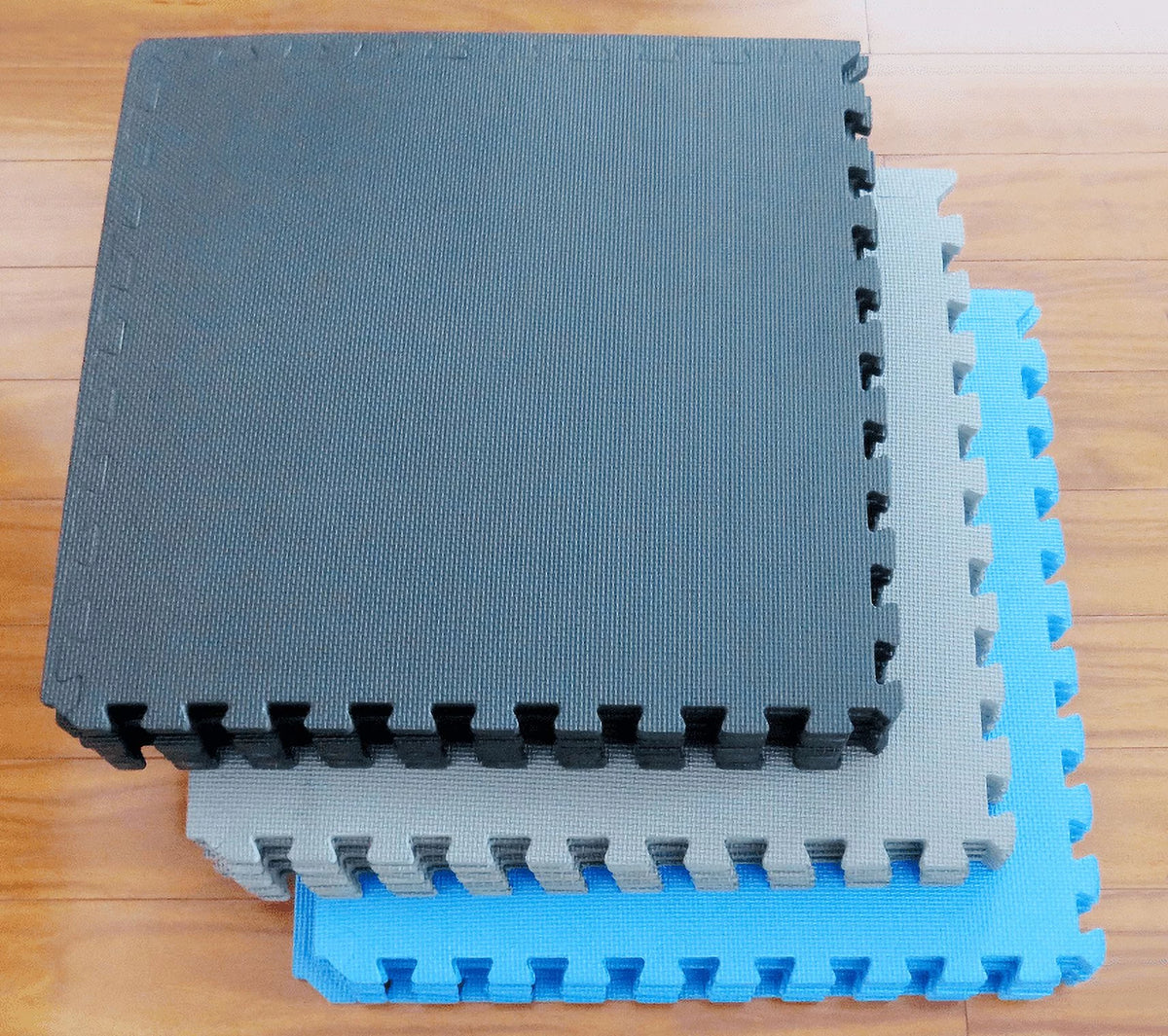 1/2 In. Extra Thick EVA Foam Interlocking Exercise Mat, 24 Square Feet A25413