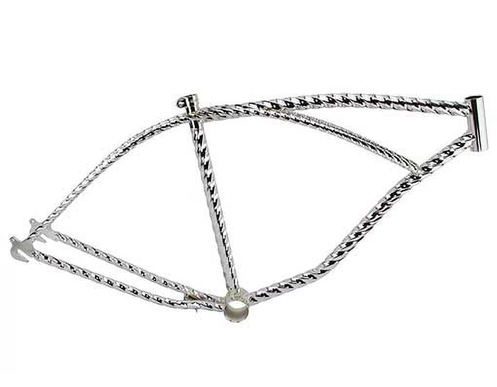 26" Hexagon Twisted Beach Cruiser Bike Frame C30873