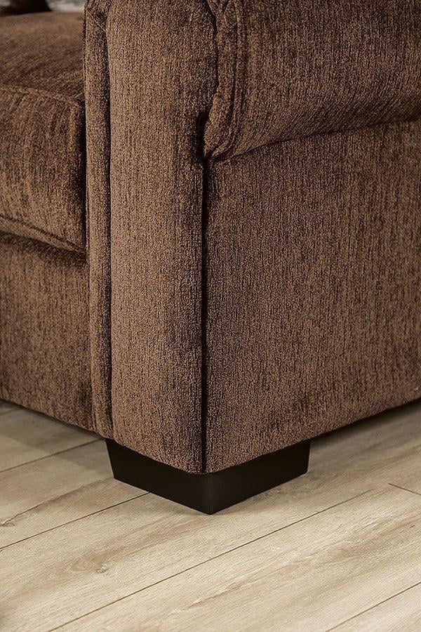 Gray Chenille Sofa and Loveseat D3073