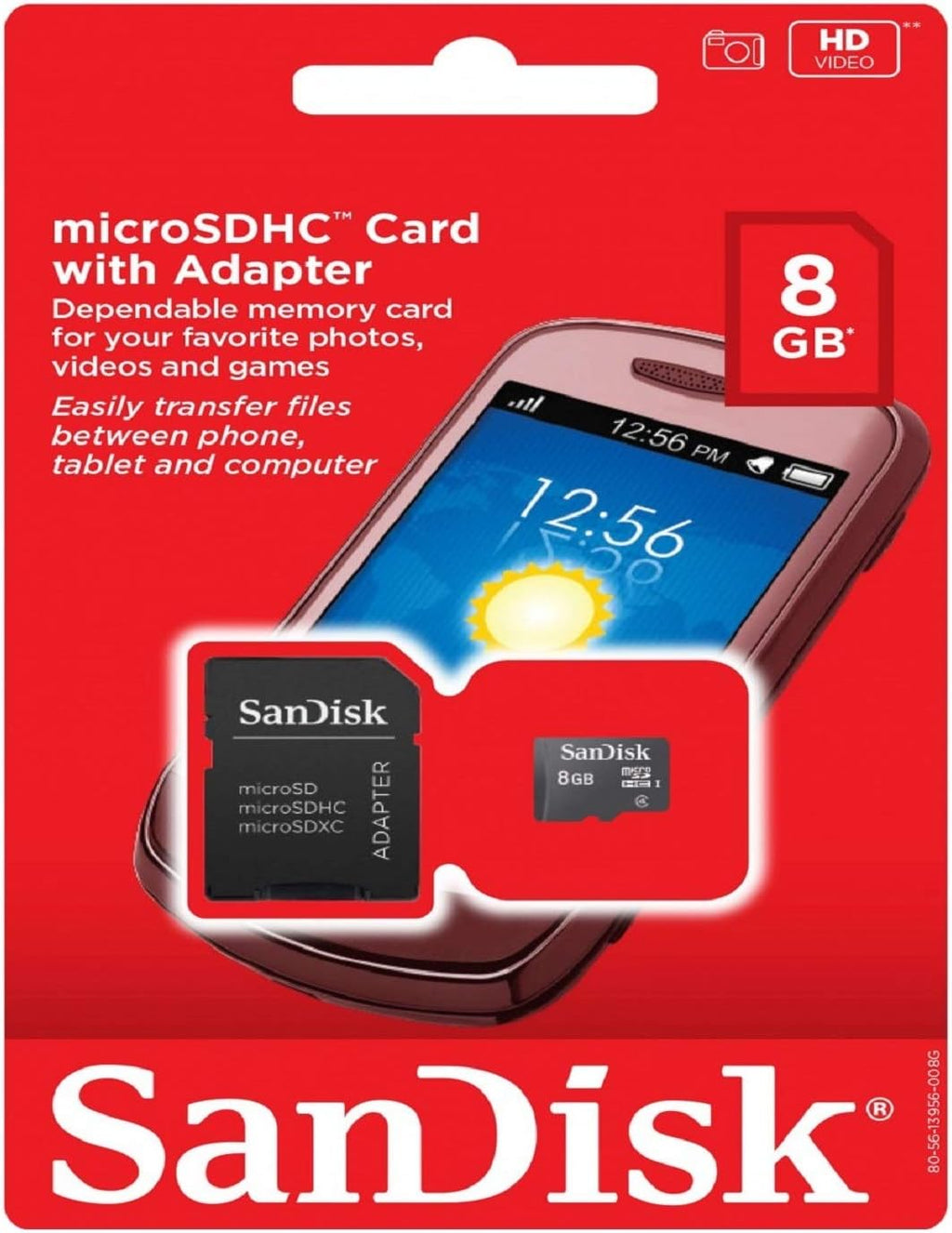 8GB Class 2 microSDHC Card Pack of 2 T821544