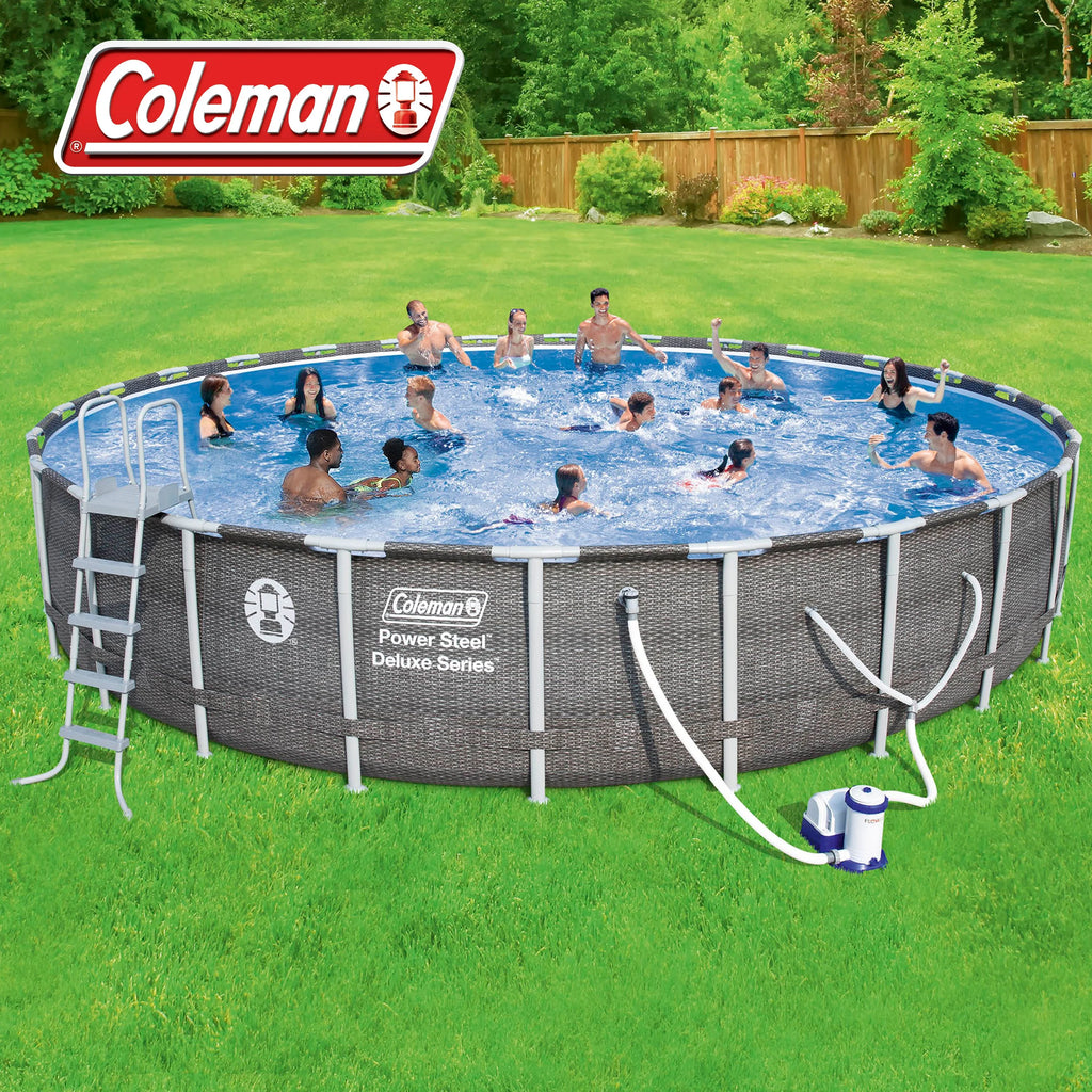 26' x 52 Pool Set with Pump, Ladder and Cover G84428