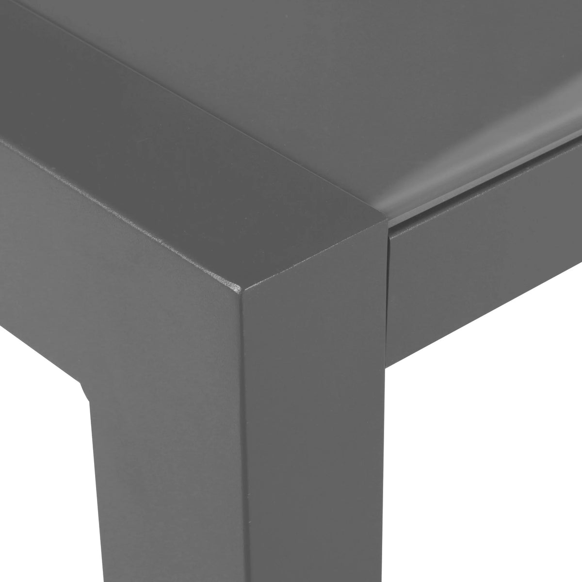 6 Seater Aluminum Dining Set with Tempered Glass Top N895838