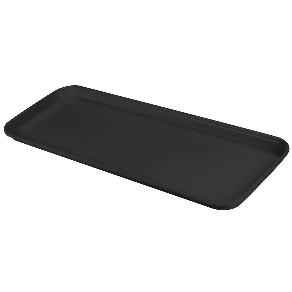 Black Fiberglass Display Tray - 12/Case D883