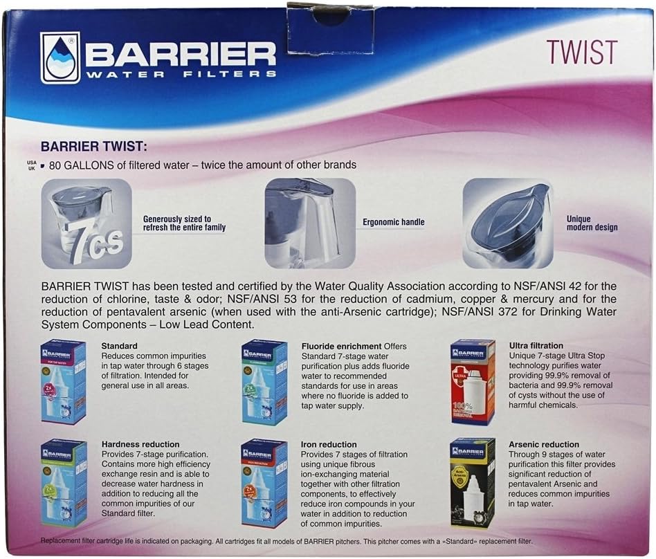 Water Filter Pitcher - 1 Set W771624
