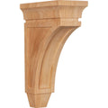 4 1/2 inchw x 9 inchd x 14 inchh Large Cherry Wood Corbel O90830