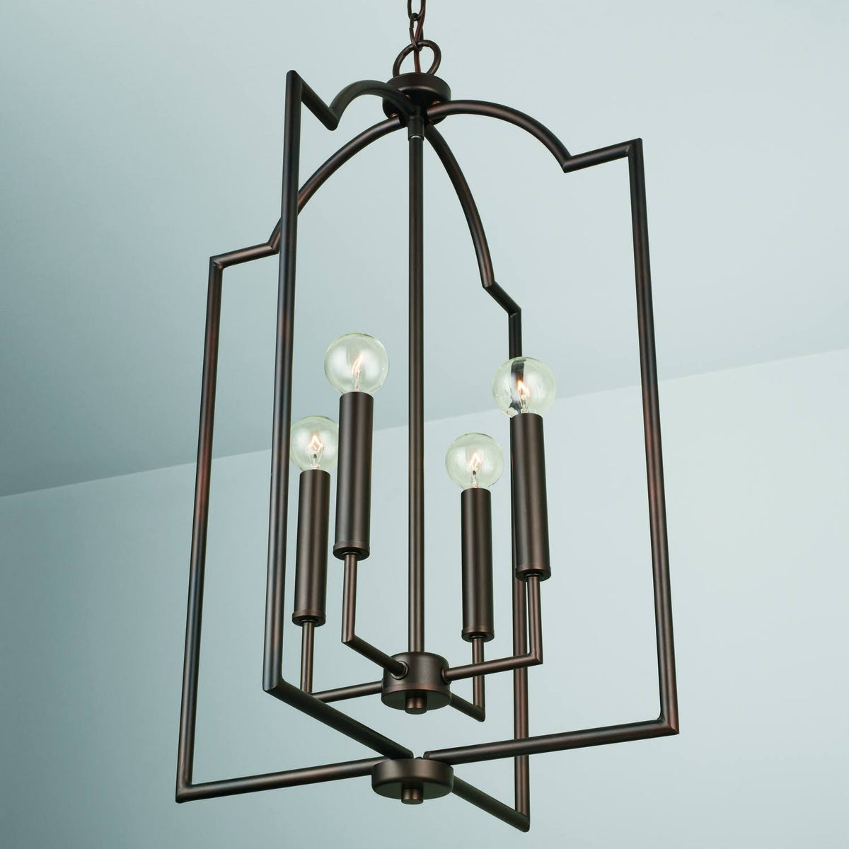 4 Light Foyer Bronze D8006