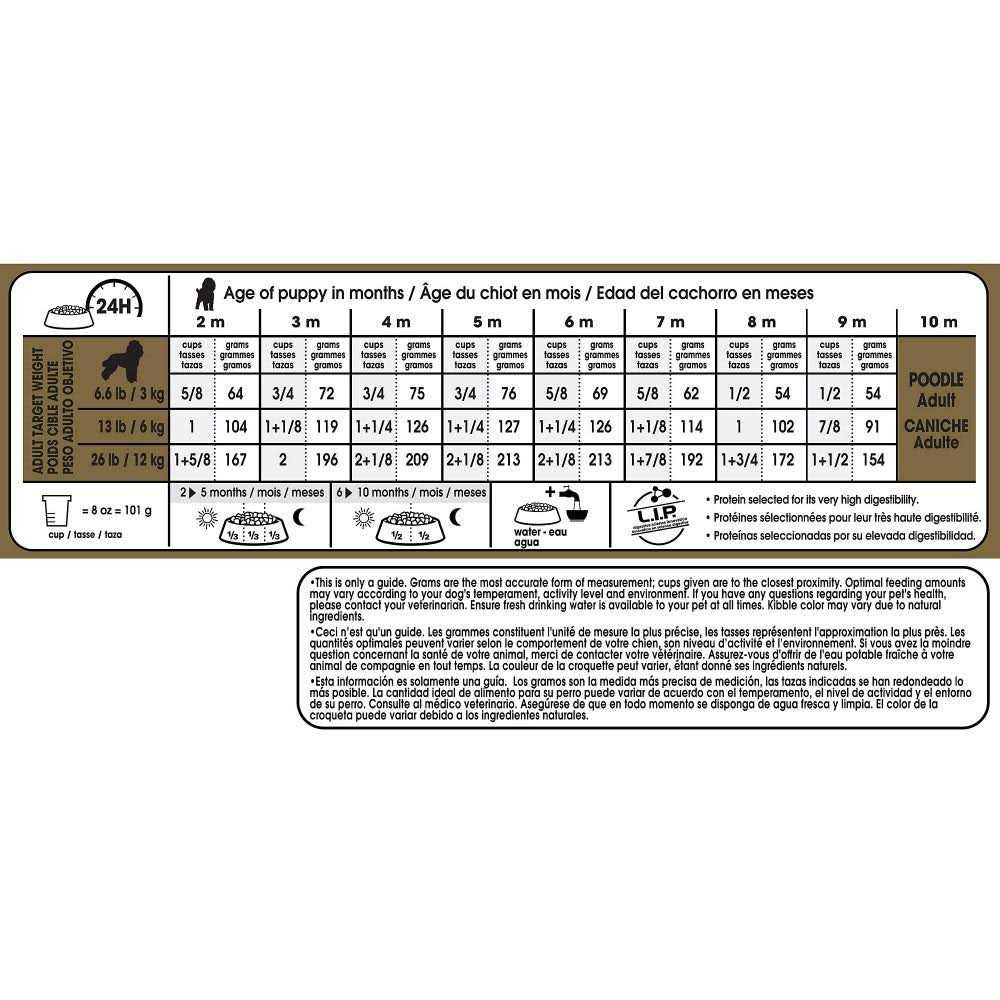 Poodle Puppy Dry Dog Food T82017