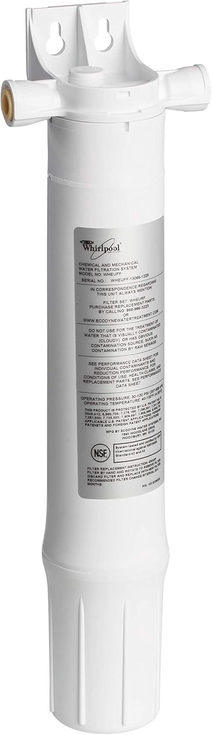 White 1 Count Replacement Water Filter V1496